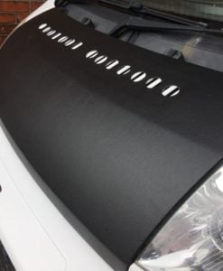 Hood Bra For Fiat Ducato/Boxer/Jumper (2002-2006) - Front End Nose Mask Protector, PVC Leather