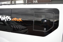 Renault Trafic O/S/F Opening Window in Privacy Tint