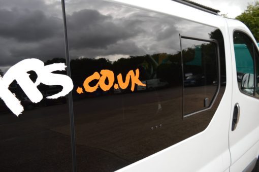 Renault Trafic Pair Of Privacy Tinted Opening Windows For Twin Sliding Doors With FREE Fitting Kit Worth Over £50.00