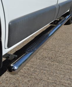 Ford Transit Custom Stainless Steel Vulcan Side Steps With Footplates (LWB L2)