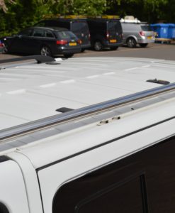 Vauxhall Vivaro Mirror Polished Stainless Steel Roof Rails LWB