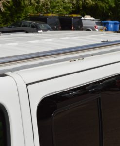 Vauxhall Vivaro x82 Mirror Polished Stainless Steel Roof Bars SWB