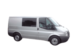 Ford Transit O/S/F Fixed Window in Privacy Tint (LWB)
