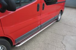 Vauxhall Vivaro Apollo Stainless Steel Polished Side Steps (SWB L1)