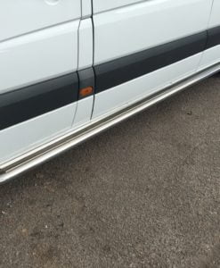 Mercedes Sprinter Apollo Stainless Steel Polished Side Steps (MWB L2)