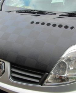 Nissan Primastar 2014> Chequered Bonnet Bra