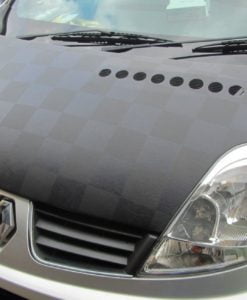Renault Trafic 2014> Chequered Bonnet Bra