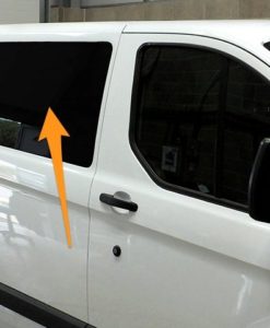 Ford Transit Custom O/S/F Fixed Window in Privacy Tint