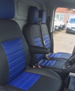 Ford Transit Custom Seat Covers - Blue