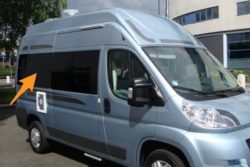 Citroen Relay O/S/R Fixed Window in Privacy Tint SWB (L1)
