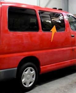 Toyota Hiace O/S/F Opening Window in Privacy Tint *CLEARANCE* Scratched