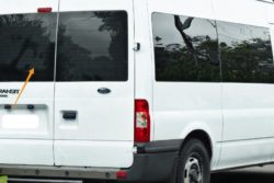 Ford Transit Nearside Back Door Window In Privacy Tint