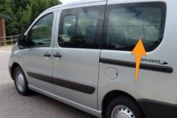 Fiat Scudo N/S/R Fixed Window in Privacy Tint (SWB)