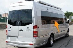 Mercedes Sprinter O/S/M Fixed Window In Privacy Tint LWB *CLEARANCE*