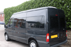 Ford Transit LWB Full Set Of Privacy Tinted Windows With FREE Fitting Kit Worth Over £150.00