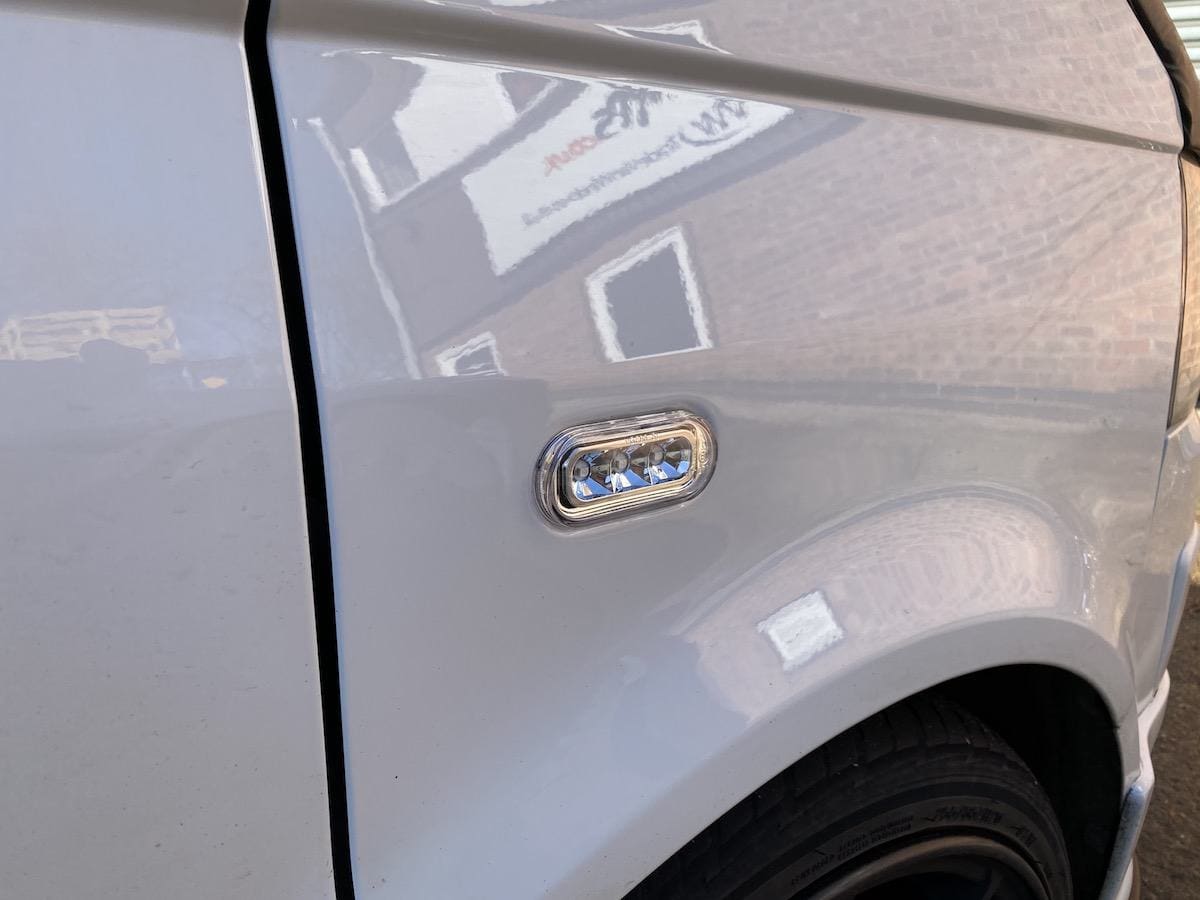 VW Caddy/Caddy Maxi LED Clear Side Repeaters x 2 VanPimps