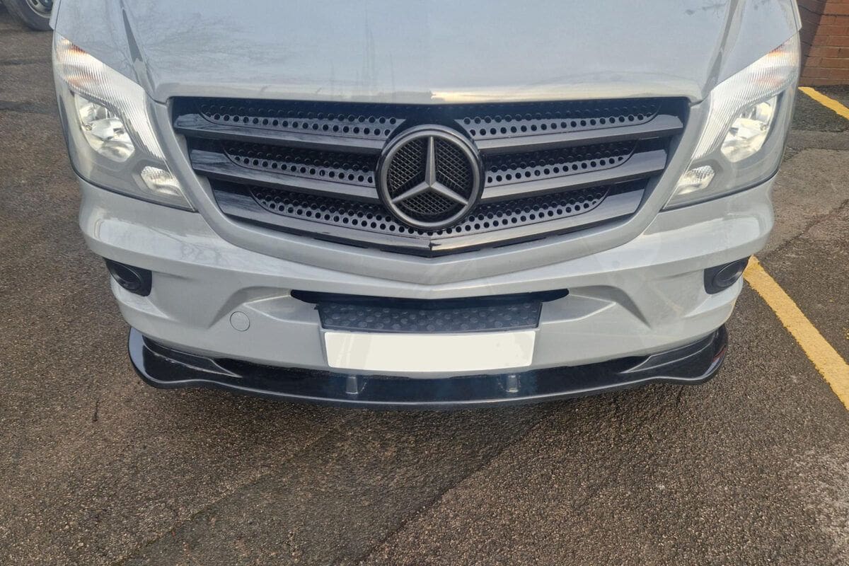 Mercedes Sprinter Front Splitter - Under Original Bumper (2014 - 2018 ...