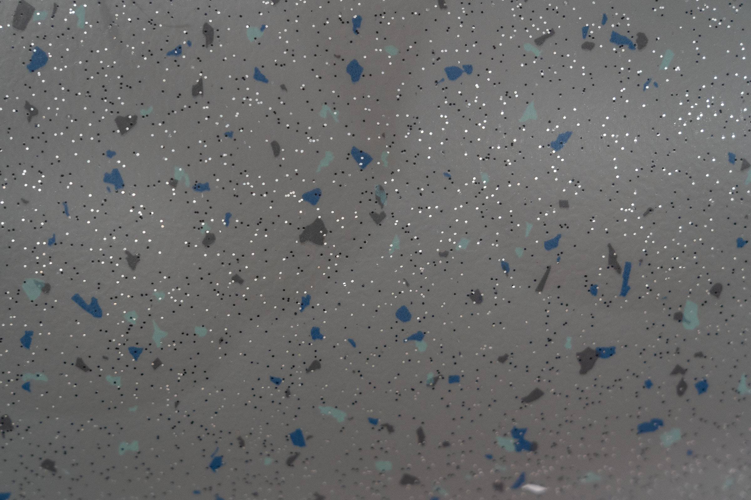 Vinyl Rubber Van Flooring Light Grey Sparkle Per Linear Metre (2sqm